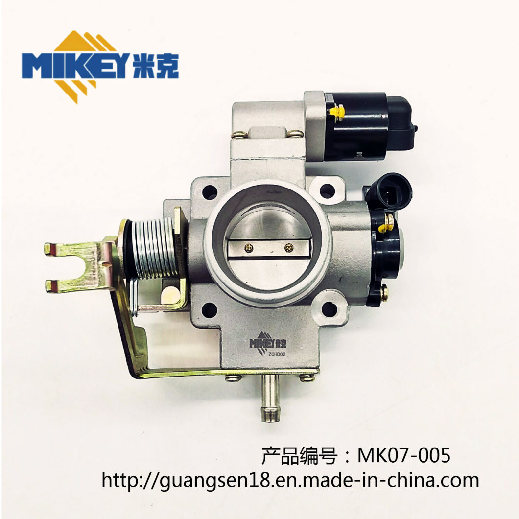 Throttle Valve Assembly. Dongfeng, Ha Free Min Yi, Jia Bao, Changhe, 462, 465, Delphi, etc. Product Number: Mk07-005. Car Body.