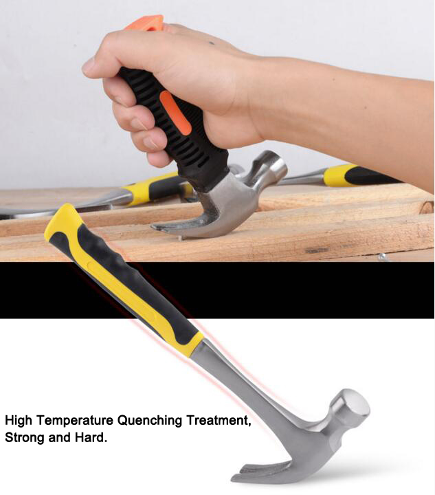 Hand Tools Claw Hammer with Steel Handle