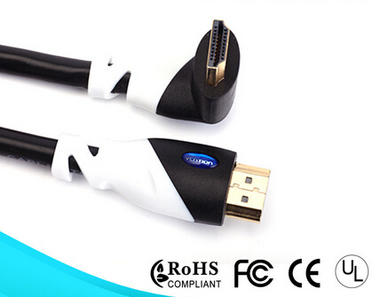 Double Color HDMI Cable with Nylon Braid Support 3D, 1080P