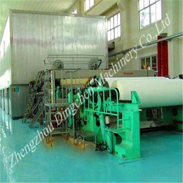 DC-2400mm Fourdrinier Wire Cultural Copy Printing Paper Making Machine