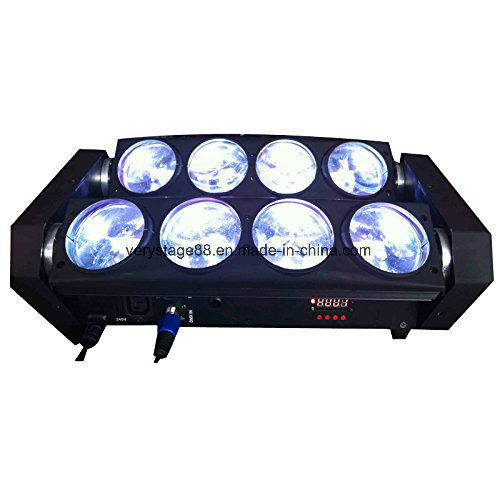 8 Pieces 10W LED Effect Spider Beam Moving Head Lighting