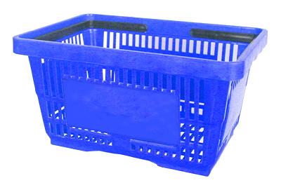 New Shopping Basket of Supermarket Equipment