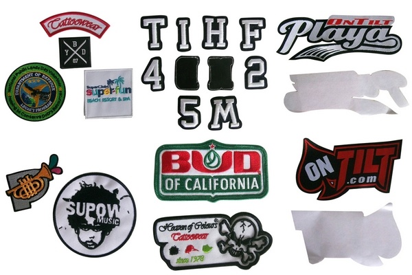 Woven Label Patches with Sticker to Back (PCH1101)