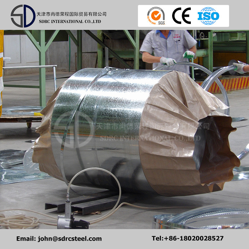 0.13-2.0mm 40g-275g Galvanized Steel Coil and Sheet for Construction