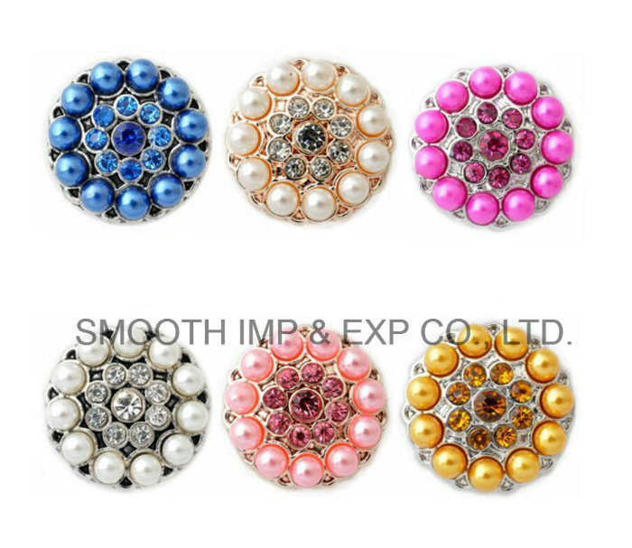 Fashion Rhinestone Strong Snap Button DIY Jewelry Clothing Accessories Jeans
