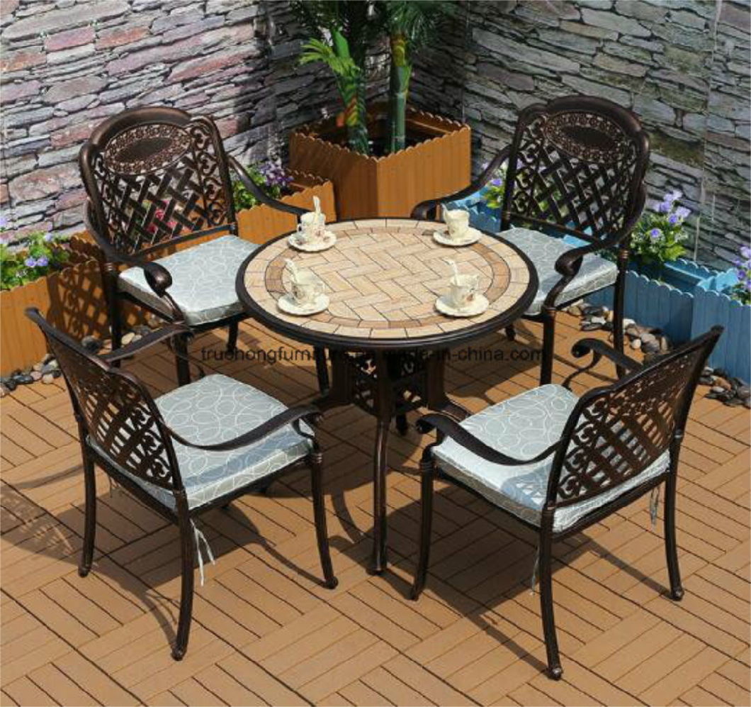Outdoor Metal Furniture Water Proof Outdoor Furniture Durable All Weather Outdoor Furniture Outoor Coffee Table Sets