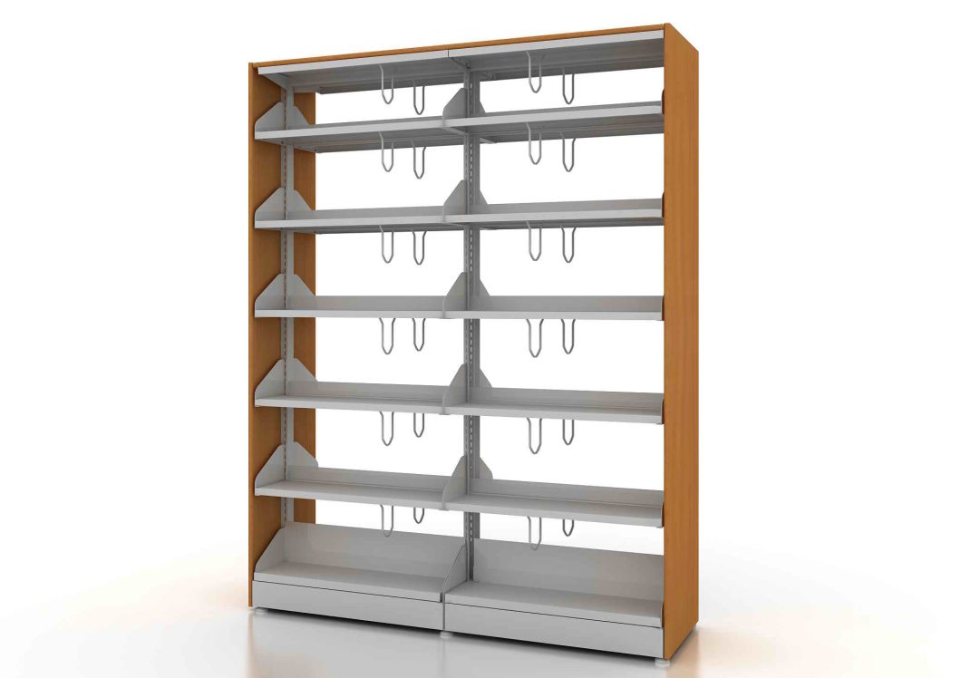 Knock Down Metal Rack Bookshelf for School Library with SGS
