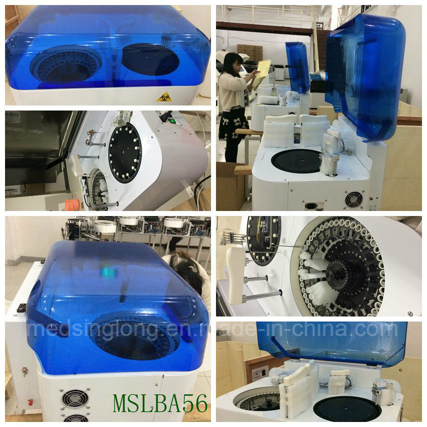Mslba56 300 Tests/Hour Full Automated Biochemistry Analyzer with Open Reagent System