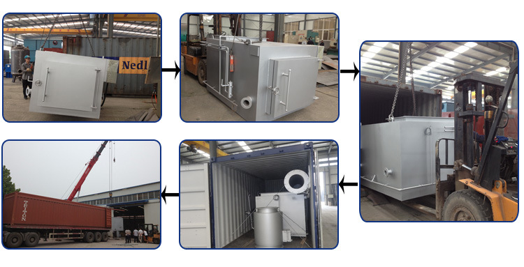 Best Quality Durable Using Various 10-500kg/Batch Incinerator