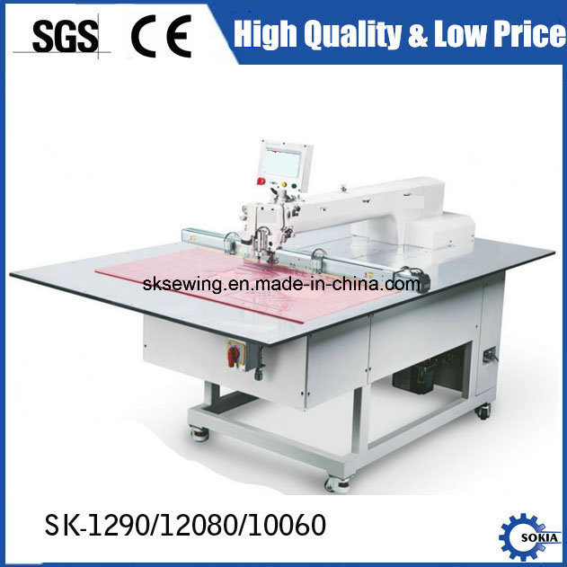 Porgrammable Industrial Computerrized Template Sewing Machine for Garment