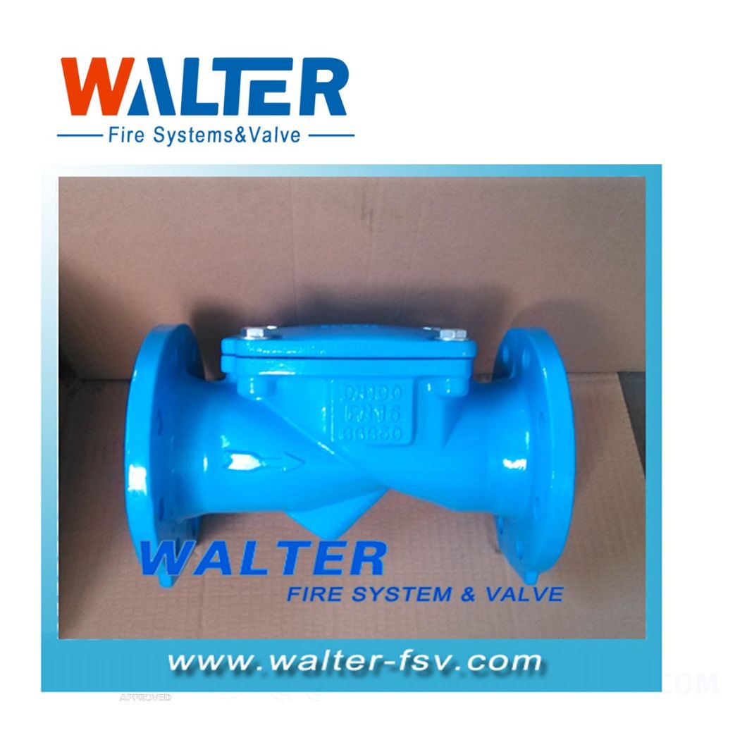 Iron Flange Ball Check Valve/ Non-Return Flap Valve