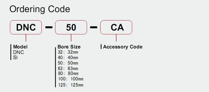 Ca-100 Single Earring Bracket Cylinder Accessories for ISO 6431 Standard