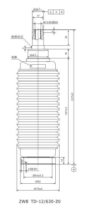 12kv Zgve Zw8 Outdoor Vcb Vauum Interrupter