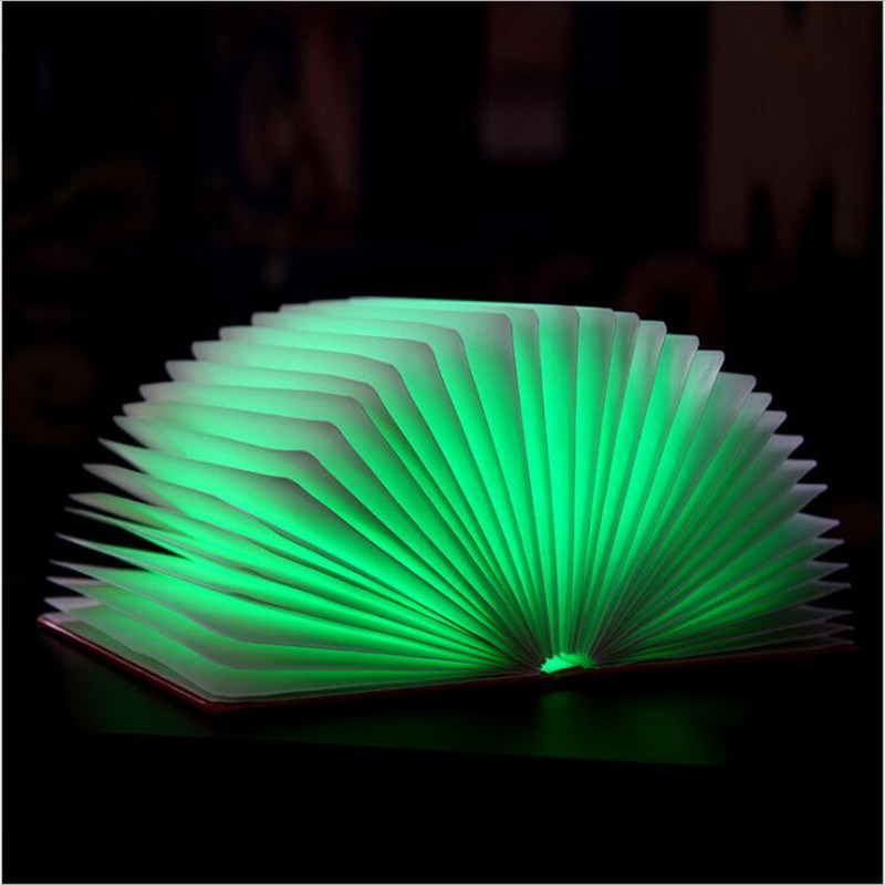 100% Environmental USB Foldable Decoration Light/LED Lumio Book Shaped Table Lamp