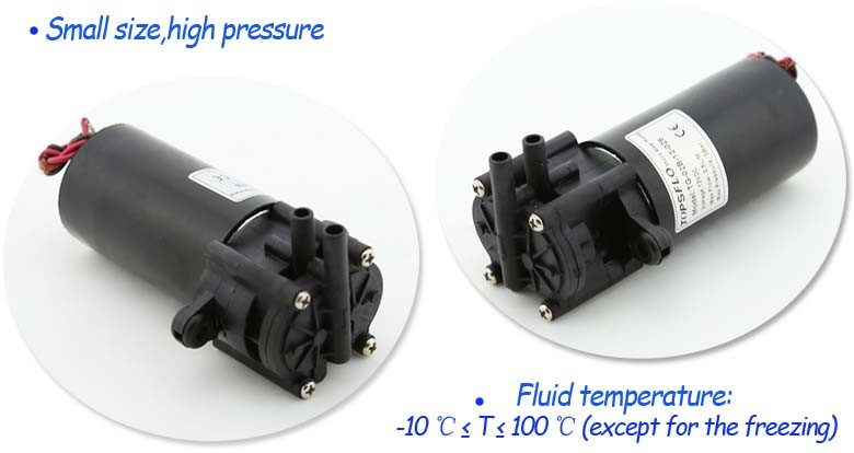 High Pressure Micro Oil Pump / DC Micro Gear Pump Tg-02