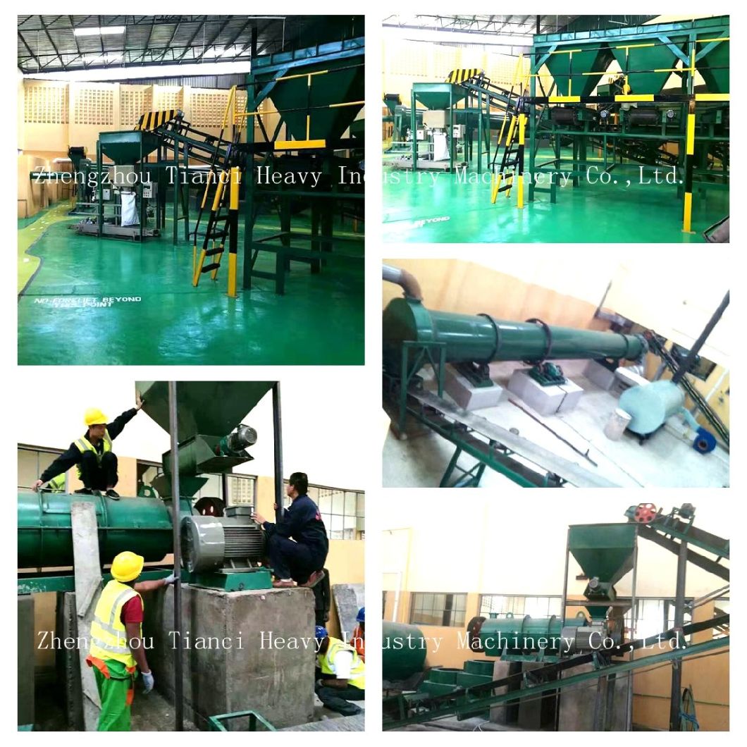 Factory Supply Organic Fertilizer Granulator with High Efficiency