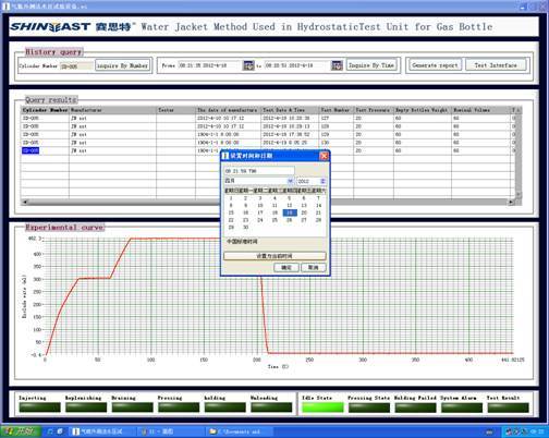 40mpa Hydrostatic Test Bench for Gas Cylinder