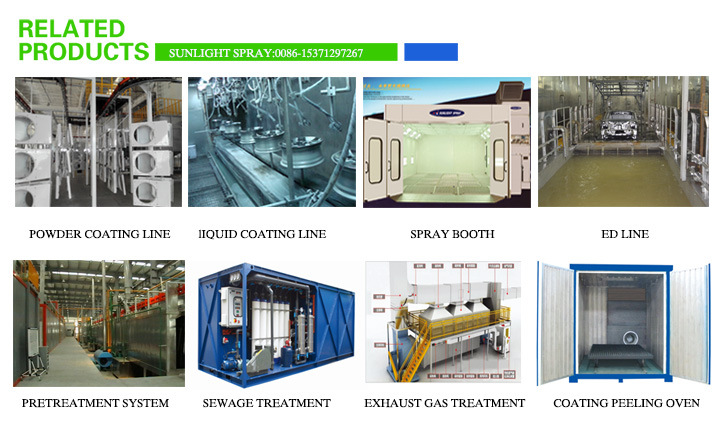 China Hot Sales High Quality Automatic Coating Line with Good Price for Wheel Hub