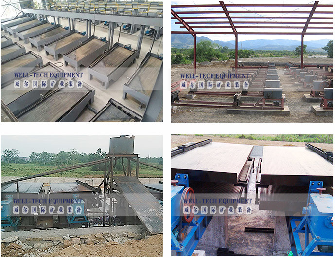 Gold Tin Chrome Ore Beneficiation Shaking Table