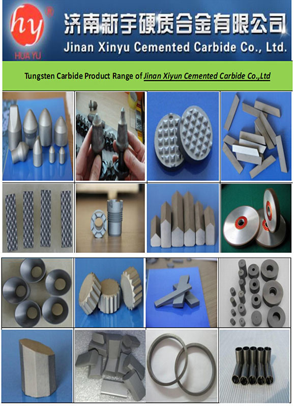 Tungsten Carbide Alloy Drill Bit Buttons for Mining