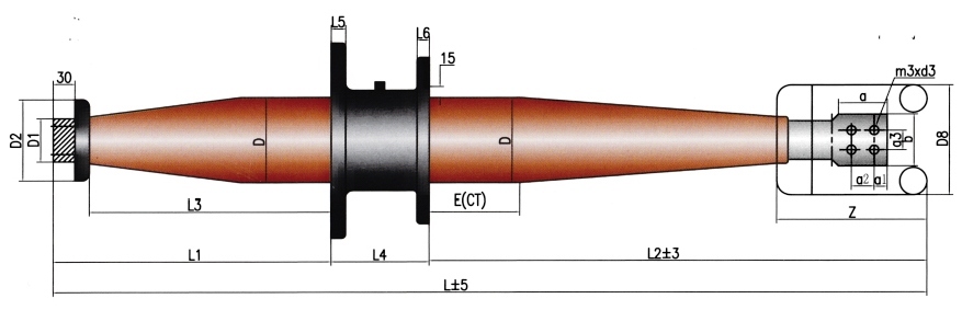 72.5kv 126kv 145kv 252kv 363kv Oil/Sf6 Bushing