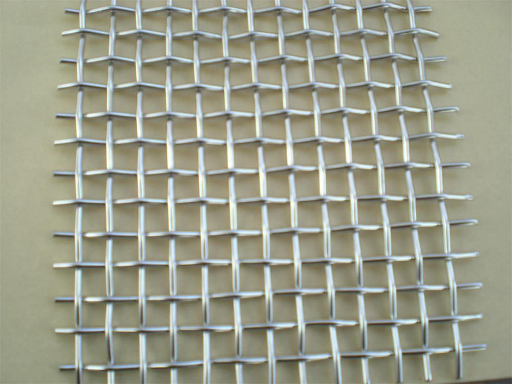 Tec-Sieve Stainless Steel Crimped Wire Mesh Used as Metal Curtain Wall