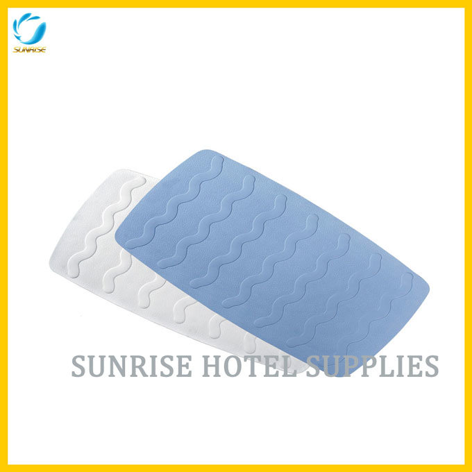 Rectangular Rubber Non-Slip Bath Mat for Hotel