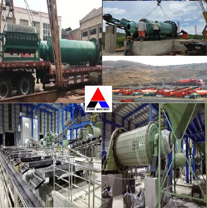 Rock Gold Mining Equipment with Ball Mill