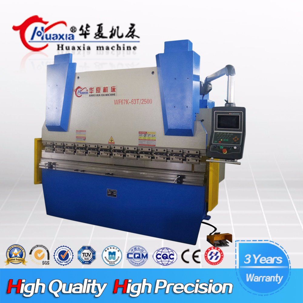 Wf67k-160t 3200mm Nc Automatic Torsion Synchronize Hydraulic Bending Machine with E21