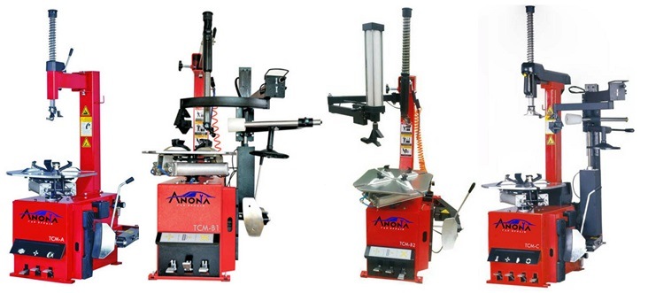 Tilting-Tower Car Wheel Changing Machine for Tire Repair Work Shop