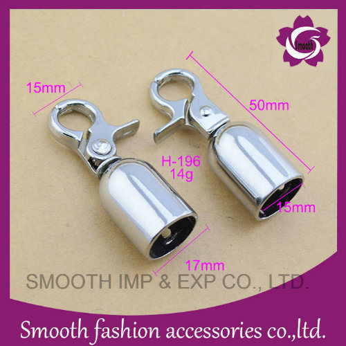 Metal Accessories Cord End Clip Stopper Handbags Hardware Stainless Steel