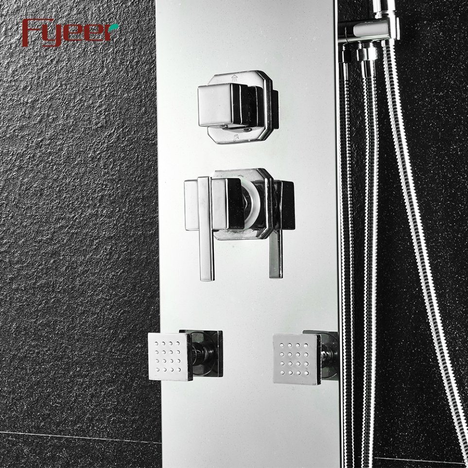 Fyeer 4 Functions Massage LED Shower Panel