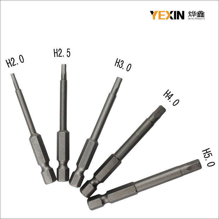 Hexagon End 800 Series Electric Screwdriver Bits with S2 From Taiwan