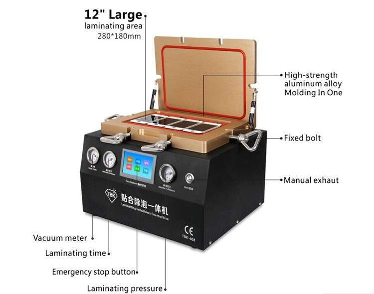 New Tbk Full Kit LCD Refurbish Machine LCD Repair Machine Oca Lamination Machine