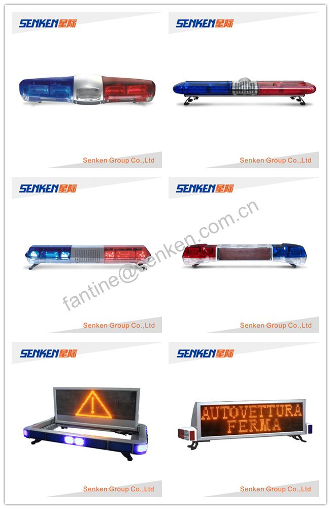 Super Slim Police and Traffic Emergency Light Bar of Senken
