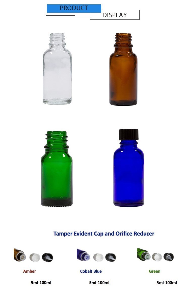 High Quality 100cc Cylinder Glass Bottle with Dropper Pipette