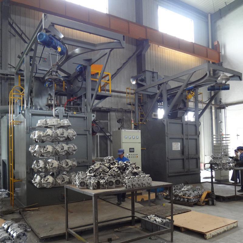 Huaxing ISO 9001 Walking Tractor Cleaning Special Shot Blasting Machine Manufacturer