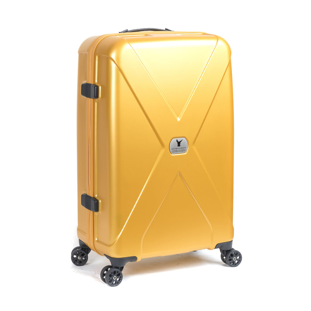 2018 New Hot Selling PC Suitcase Orange Luggage