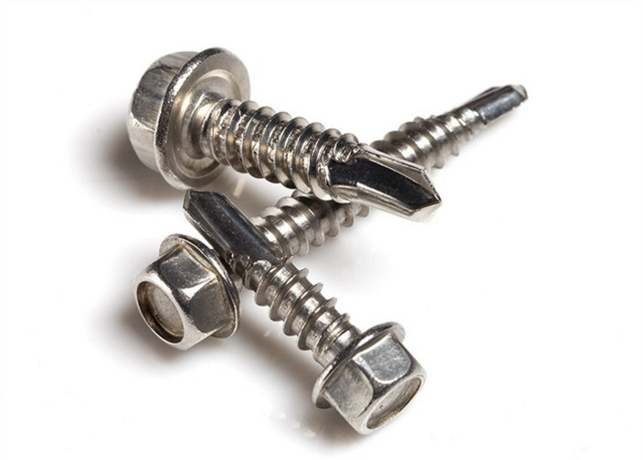 Hexagon Head Self-Drilling and Tapping Screws with Collar