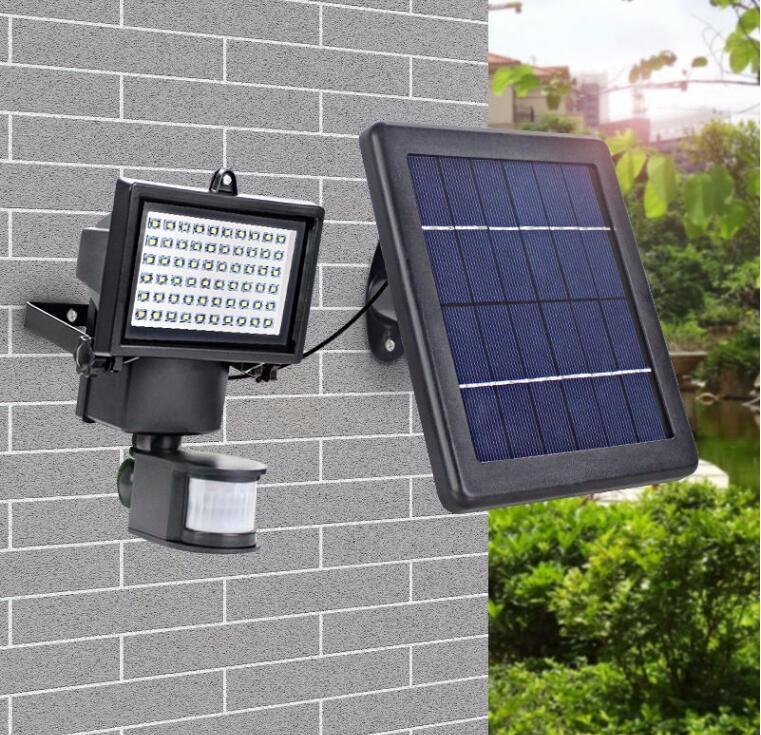 Solar Power Security Light Automatic 100W Solar LED Flood Light with Remote Control