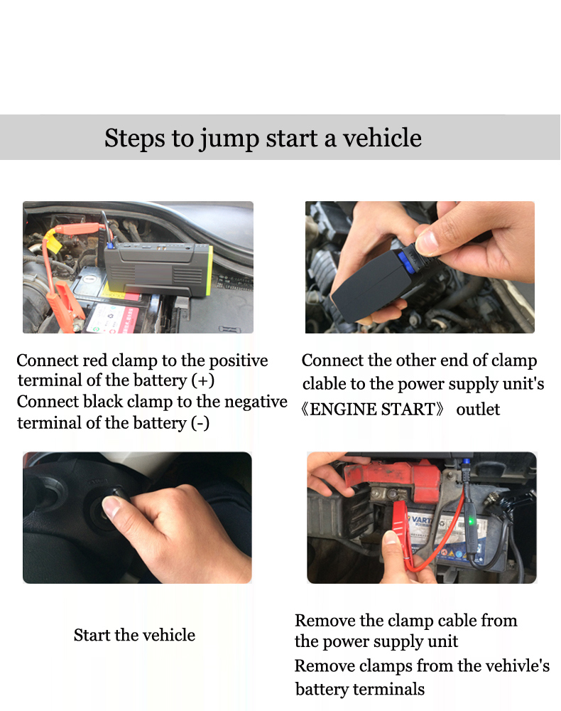 Multi-Function Car Jump Starter Power Bank 10000mAh 20000mAh