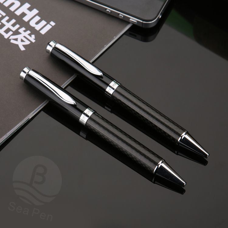 Black Business Gift Metal Turning Ballpoint Pen
