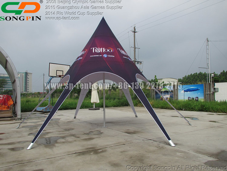 New Type Star Canopy Tent for Beach Sun Shade