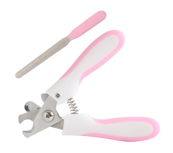 Pet Dog Curved Scissors Pet Nail Clipper Grooming Kit