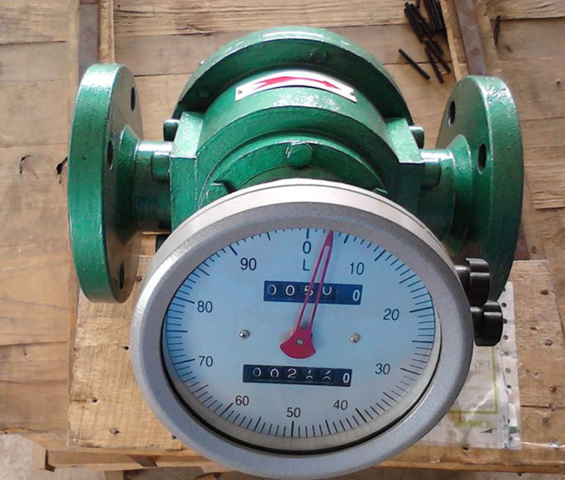 K44 Mechanical Fuel Diesel Liquid Mas Flow Meter