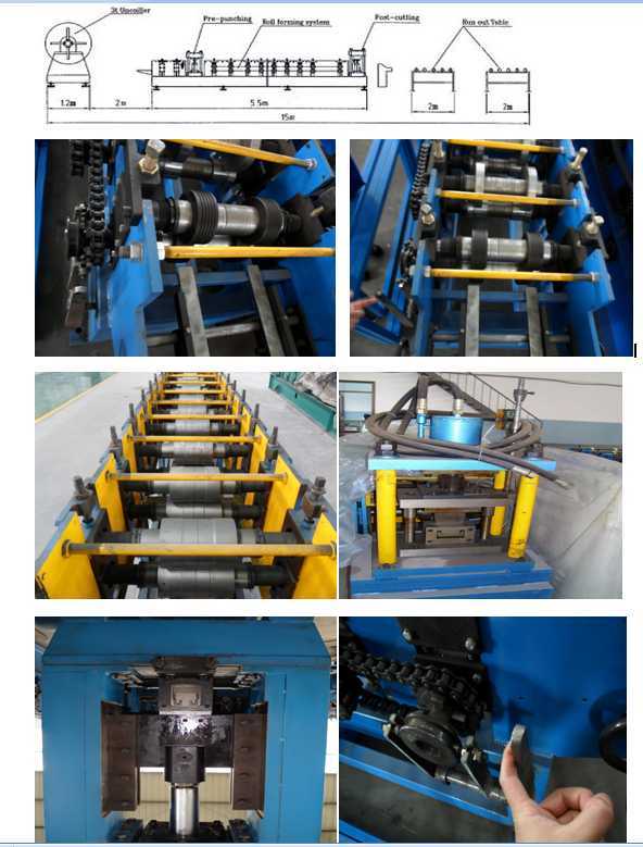 Hot Sale China Drywall Metal Steel Stud & Track Cold Roll Forming Machine