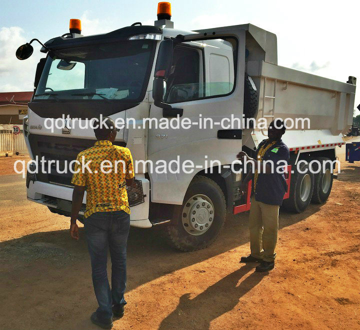 Heavy Equipment for Road Construction Sale Sinotruk HOWO 371 HP 25ton 10 Wheeler Dumper Truck