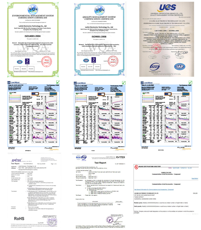 Solid 4pairs Network Cable CAT6A SFTP LAN Cable