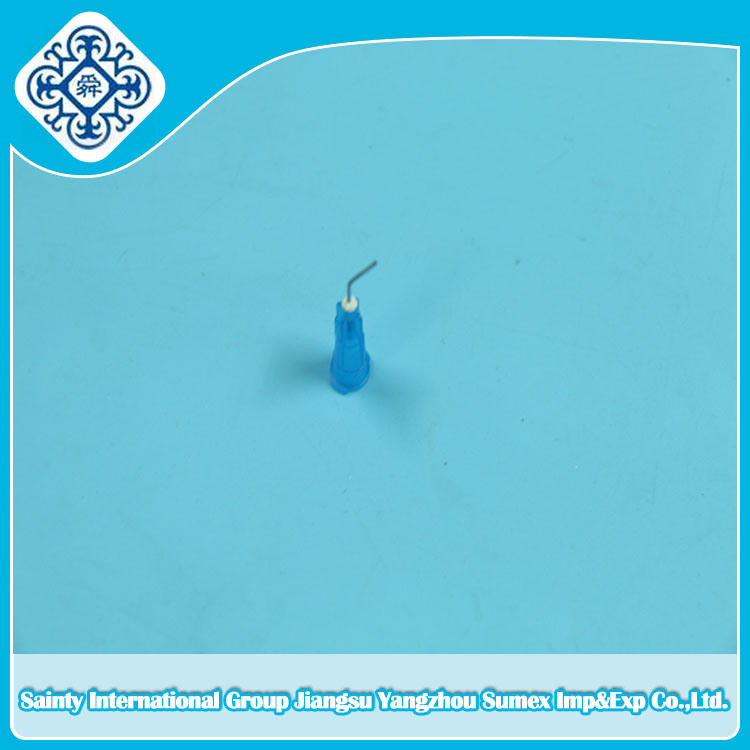 Pre-Bent Dental Irrigation Needle with Ce and ISO