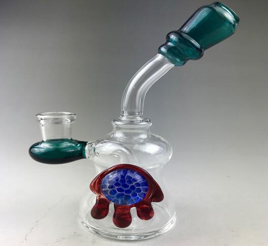 Bontek Popular Colorful Small Cheaper Glass Smoking Water Pipe